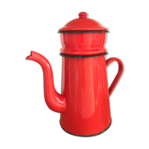 Vintage enamelled coffee maker