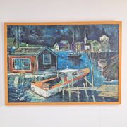Harbor View, 1969, Acrylic on Canvas