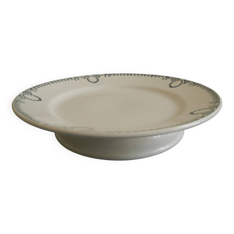 Old plate presentation dish st amand antique french dish plate 30s