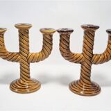 Pair of vintage candlesticks