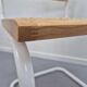 White Framed Marcel Breuer B32 Cesca chair