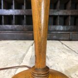 Vintage wooden lamp foot