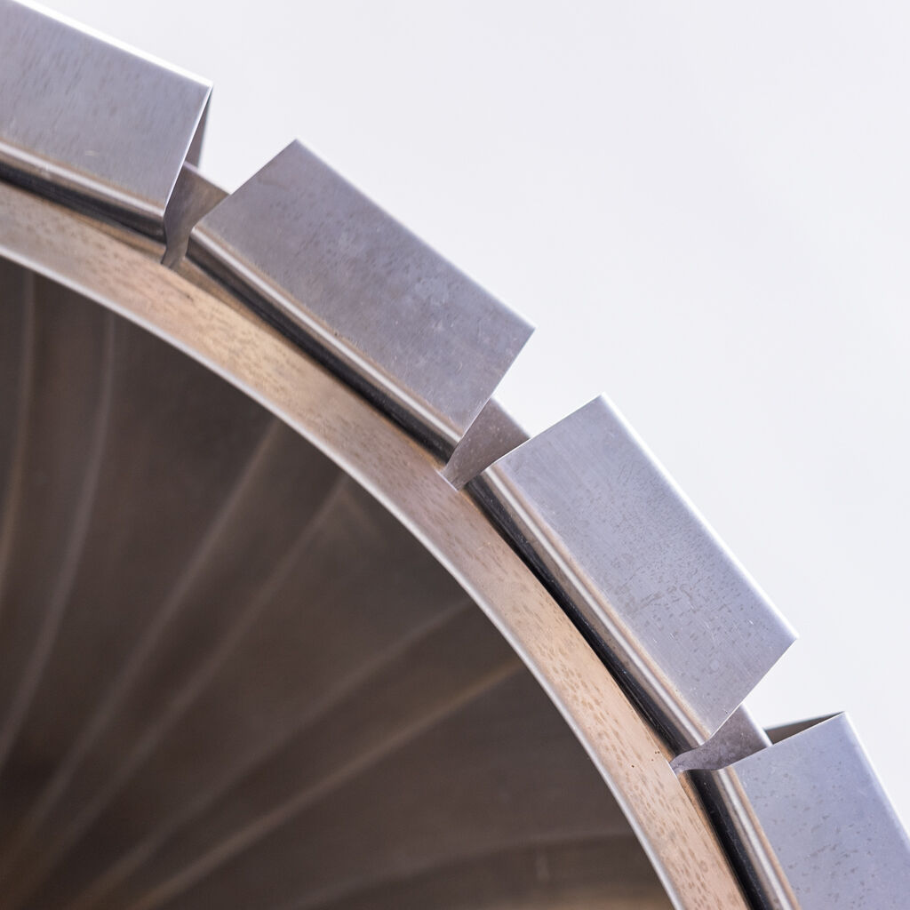 Modern vintage space age 1960s ice cap chandelier