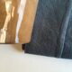 19th century long cloth cloth with iron grey rafters