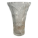 Cut crystal vase