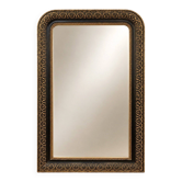 Miroir  Napoléon III bois ébonisé et dorure XIXe siècle