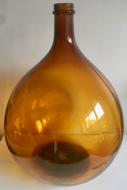 Demijohn amber bottle XL of 30L