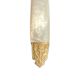 10 fruit knives in silver-plated mother-of-pearl and vermeil