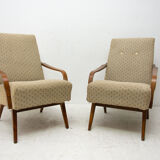 Pair of midcentury armchairs by Jaroslav Šmídek, 1960´s