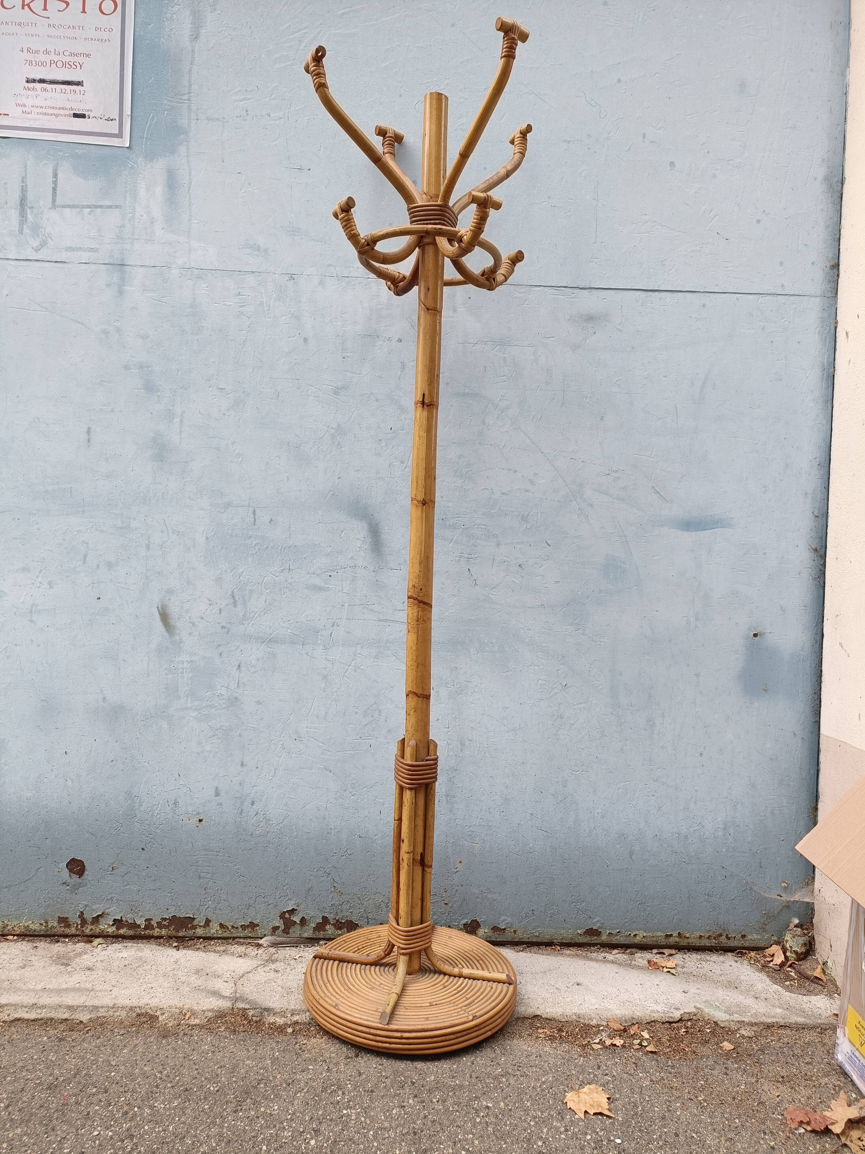 Vintage Bamboo Parrot