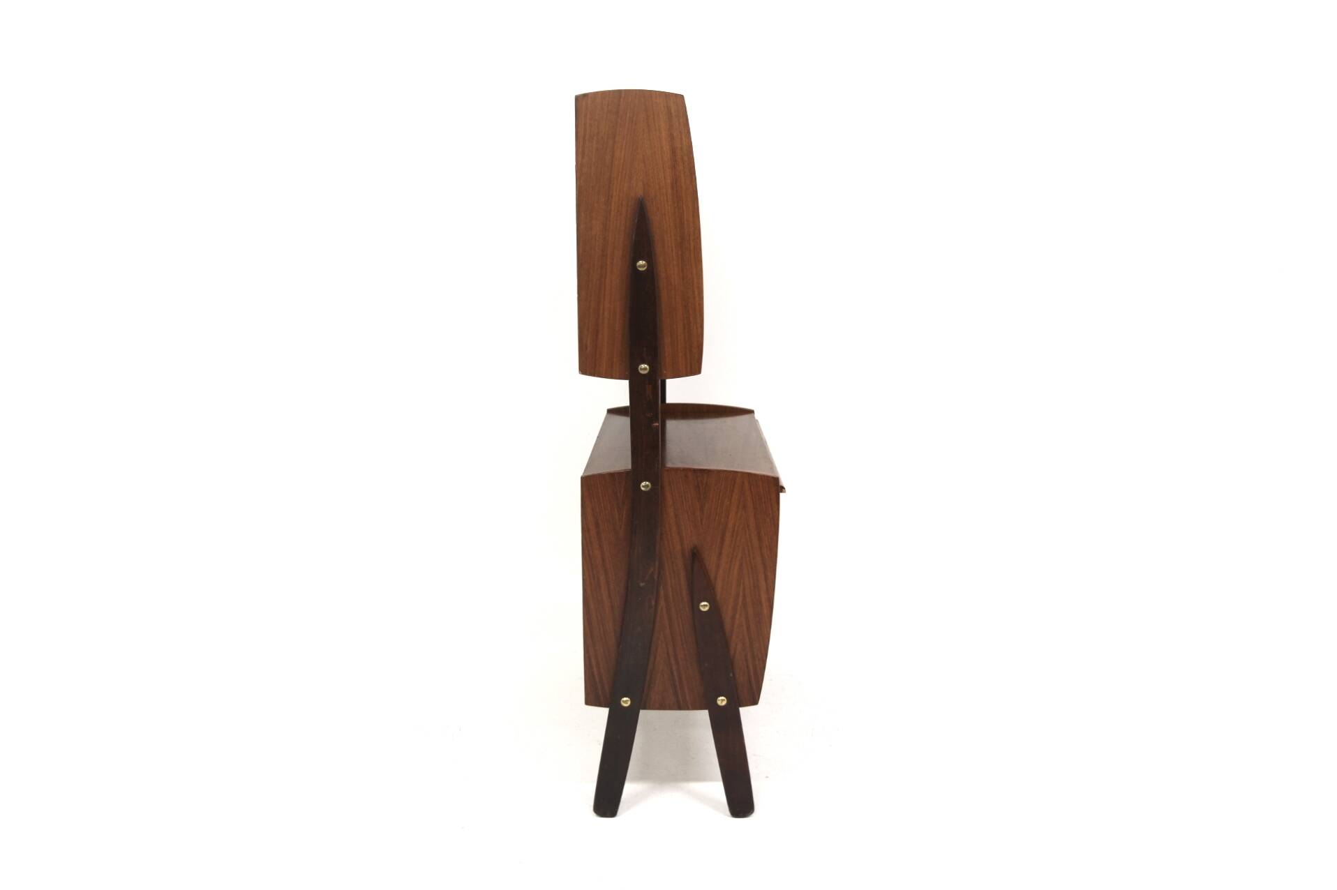 Scandinavian mahogany and beech secretary, Sweden, 1960