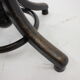 1930s Fischel adjustable stool, Czechoslovakia