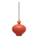 Mid-century Swedish space-age glass pendant lamp by Hans-Agne Jakobsson for Staff and Holmegaard, 1960s.