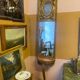 Console and trumeau, Louis XVI style in gilded wood