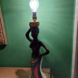 60'S ceramic vintage lamp
