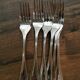 6 christofle fish forks