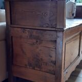 Paire de banc-coffre ou marche bancs début XIXème