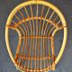 Armchair shell child rattan