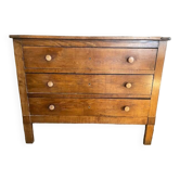 Oak chest of drawers