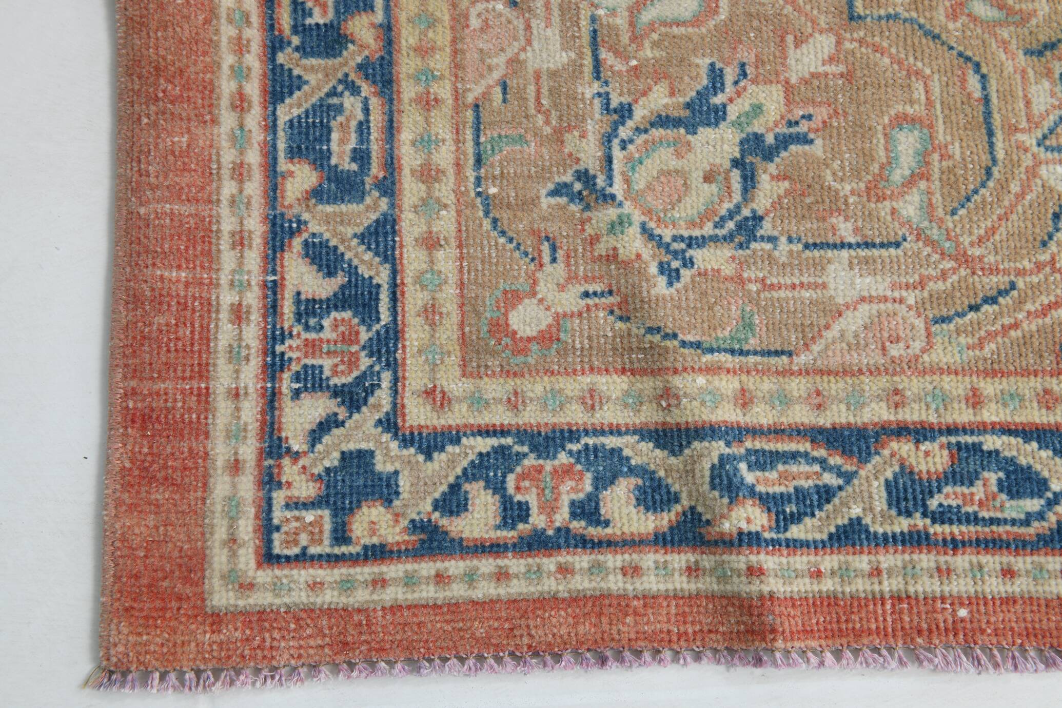 Classic Red & Blue Oversize Vintage Rug, 310x404Cm