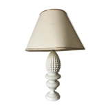 White ceramic lamp