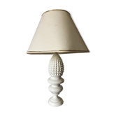 Lampe en céramique blanche