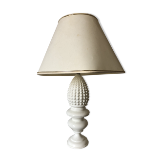 White ceramic lamp