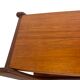 Vintage coffee table teak veneer 1960s design