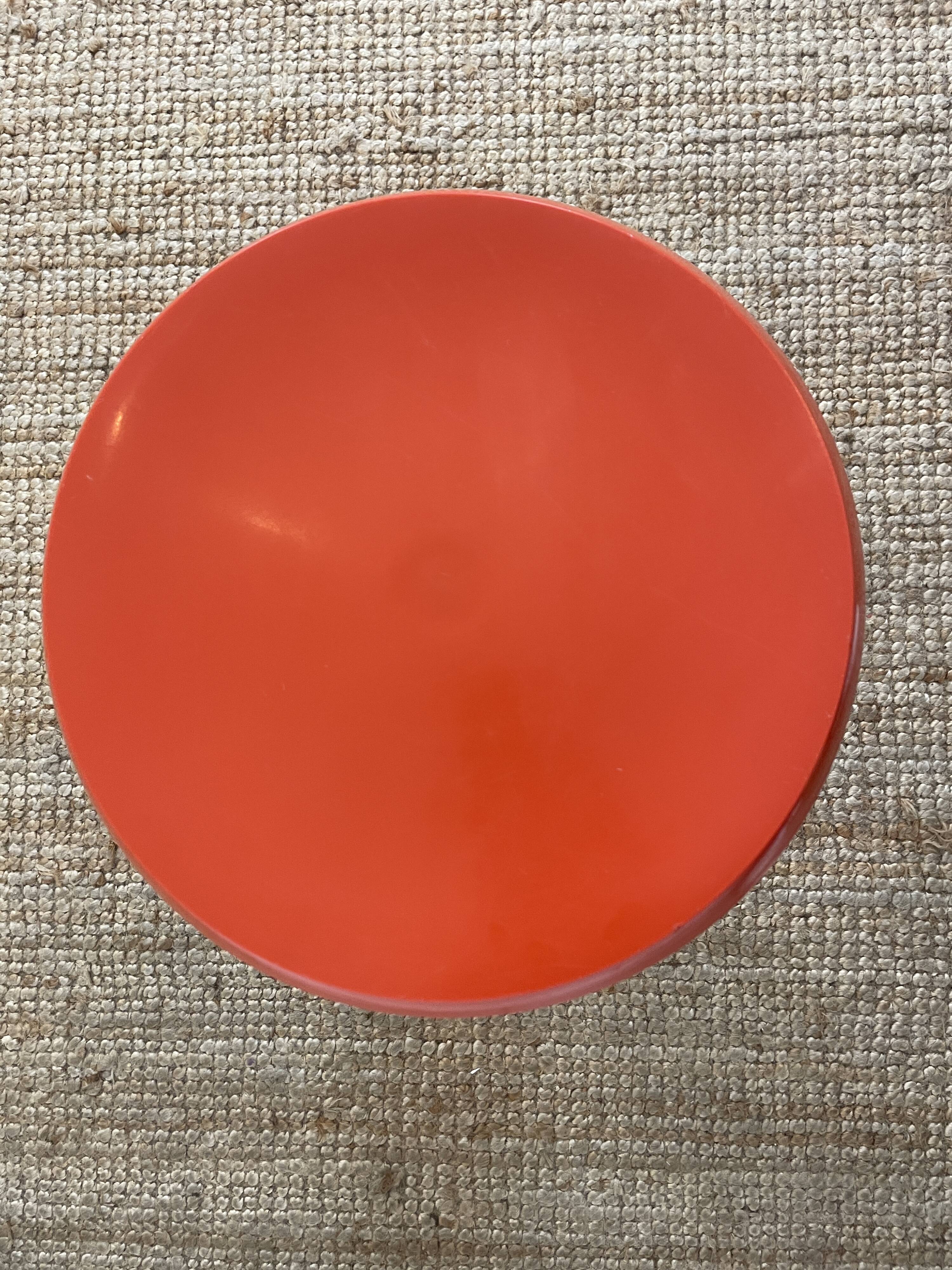 Tabouret tamtam orange