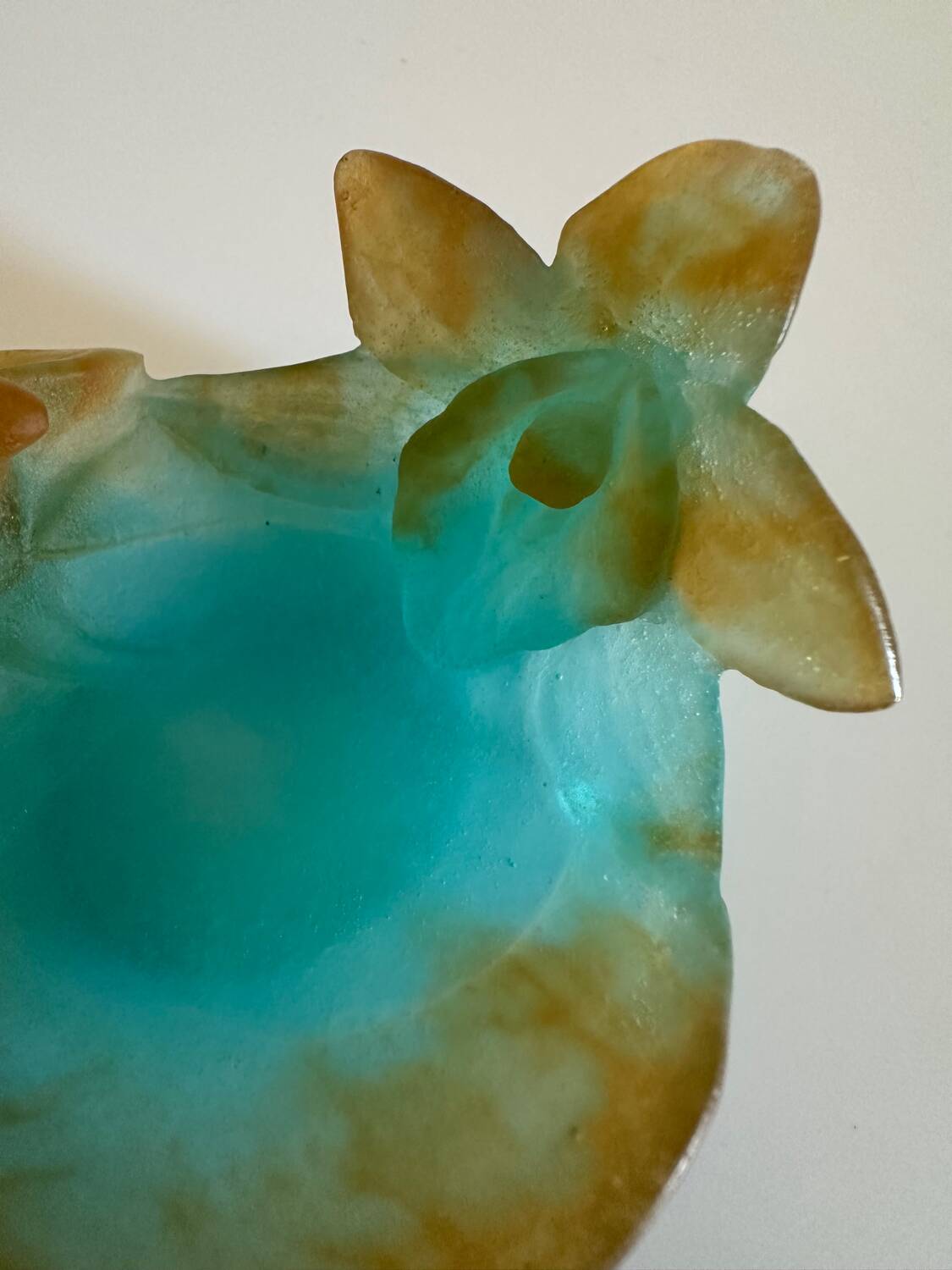 Orchid bowl Daum France