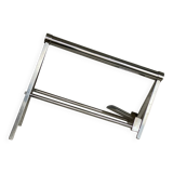 Art Deco bottle holder attributed to Jacques ADNET, modernist design wine server