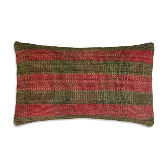 Housse de coussin kilim turque vintage 30 x 50 cm