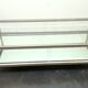 1970 chrome showcase coffee table