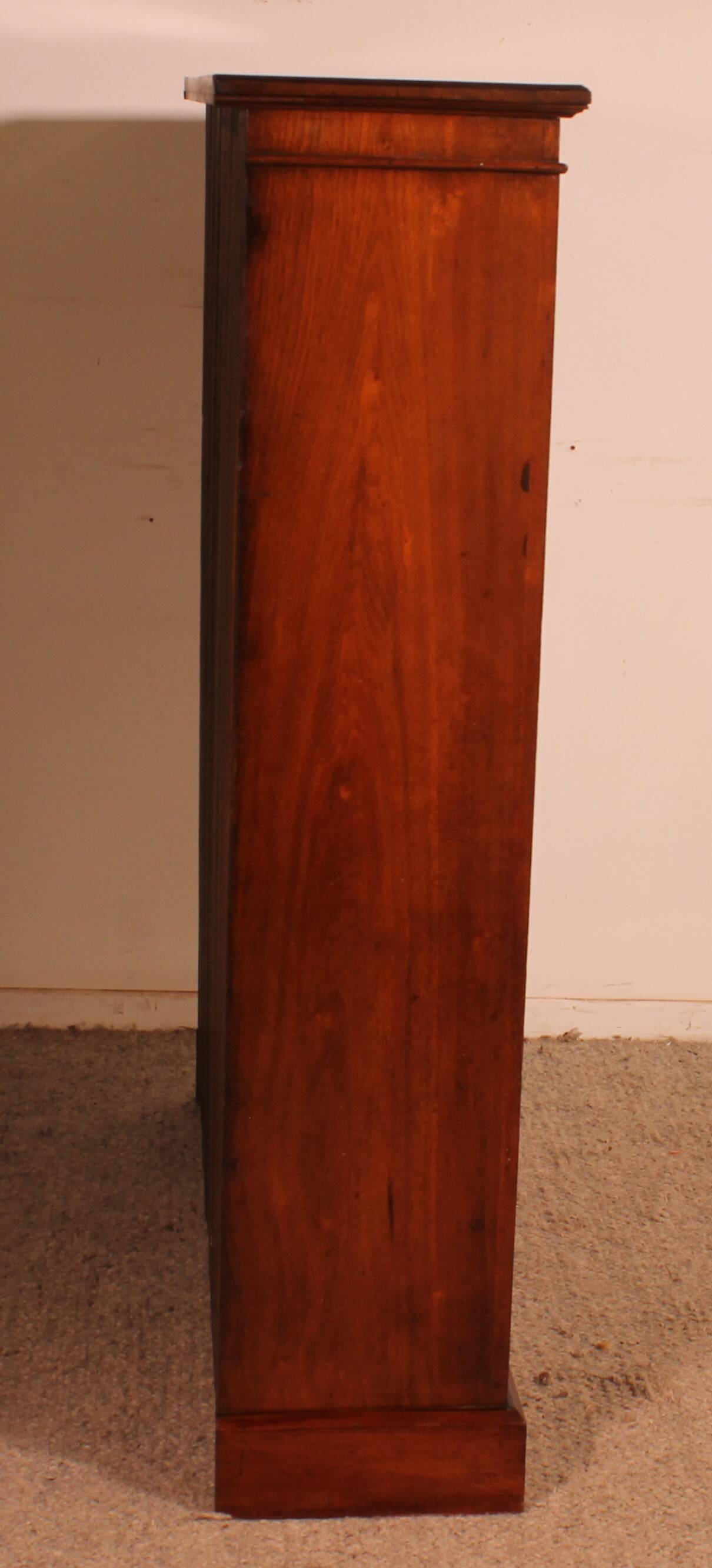 open mahogany library - 19th century