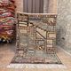 Handmade Berber Kilim rug: Moroccan wall decoration 160 cm x 110 cm