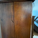 Walnut bedside table