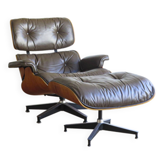 Lounge Chair (670) et Ottoman (671) vintage - Charles et Ray Eames - Herman Miller