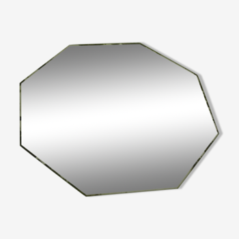 Hexagonal vintage mirror 30 x 30 cm