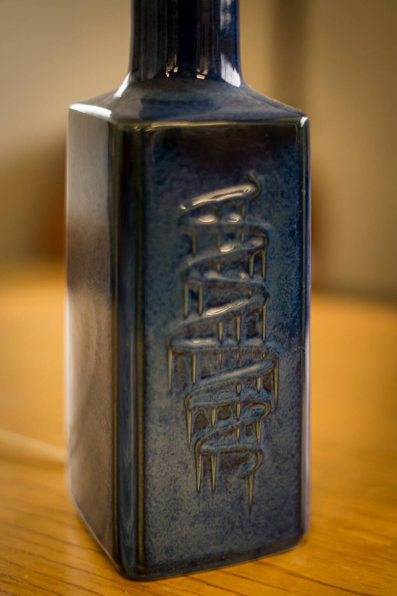 1970s ceramic lamp by Desiree Stentoj