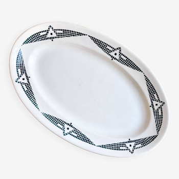 Plat Art Deco 'Philippon & Bruchet' 1930