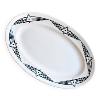 Plat Art Deco 'Philippon & Bruchet' 1930