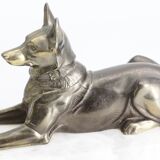 Lamp dog art deco