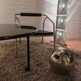 2 lampadaires totem post-moderne 80s