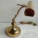 Lampe de banquier vintage