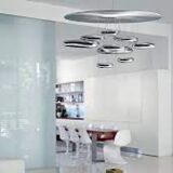 Suspension Artemide modèle Mercury argenté chromé 2018