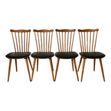 4 Baumann chairs