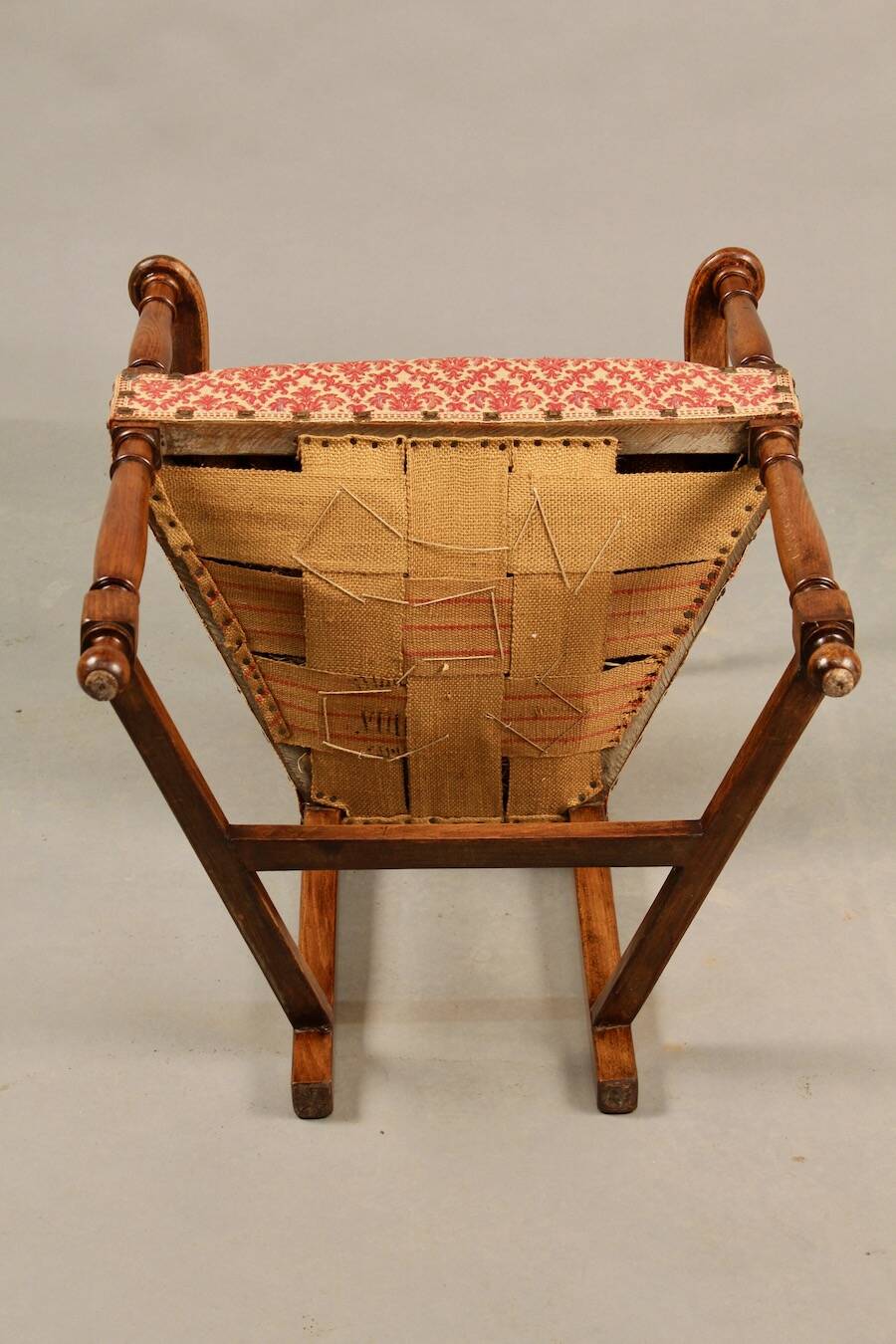 Pair of armchairs known as Caquetoires from the 19th century.