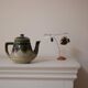 Théière en grès vernie