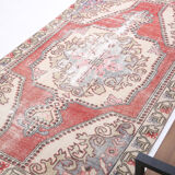 4x7 madallion faded oushak rug, 220x132cm
