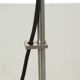 Vintage Floor Lamp with Beige Tube Shade